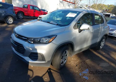 2018 Chevrolet Trax Ls из США, поврежденный, VIN 3GNCJKSBXJL177395
